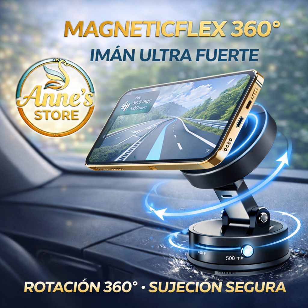 MAGNETICFLEX 360º SOPORTE CELULAR