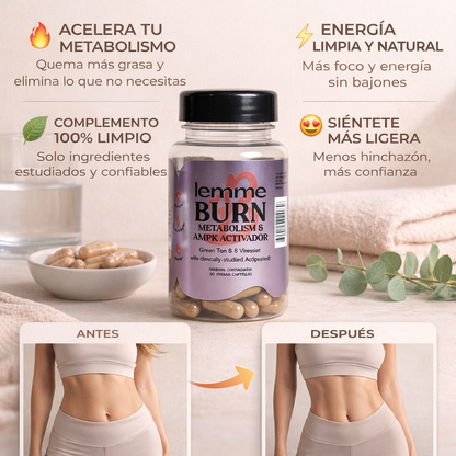 Lemme Burn-Mejora tu Metabolismo-Recupera Energía™